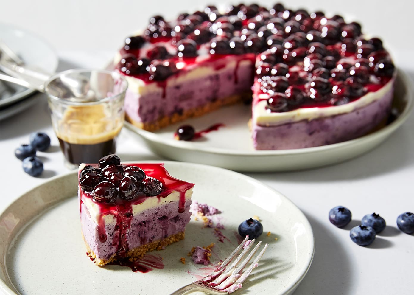 No Bake Blueberry Cheesecake - Driscolls