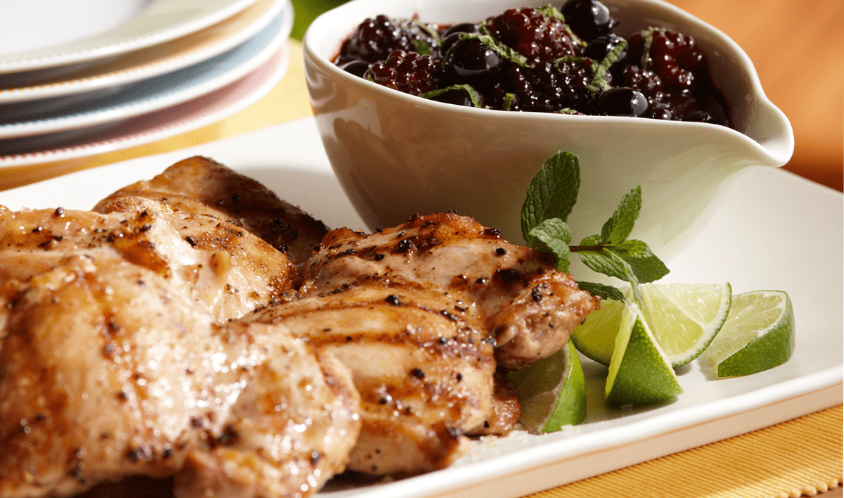 BBQ Chicken with Berry Sauce - Driscolls