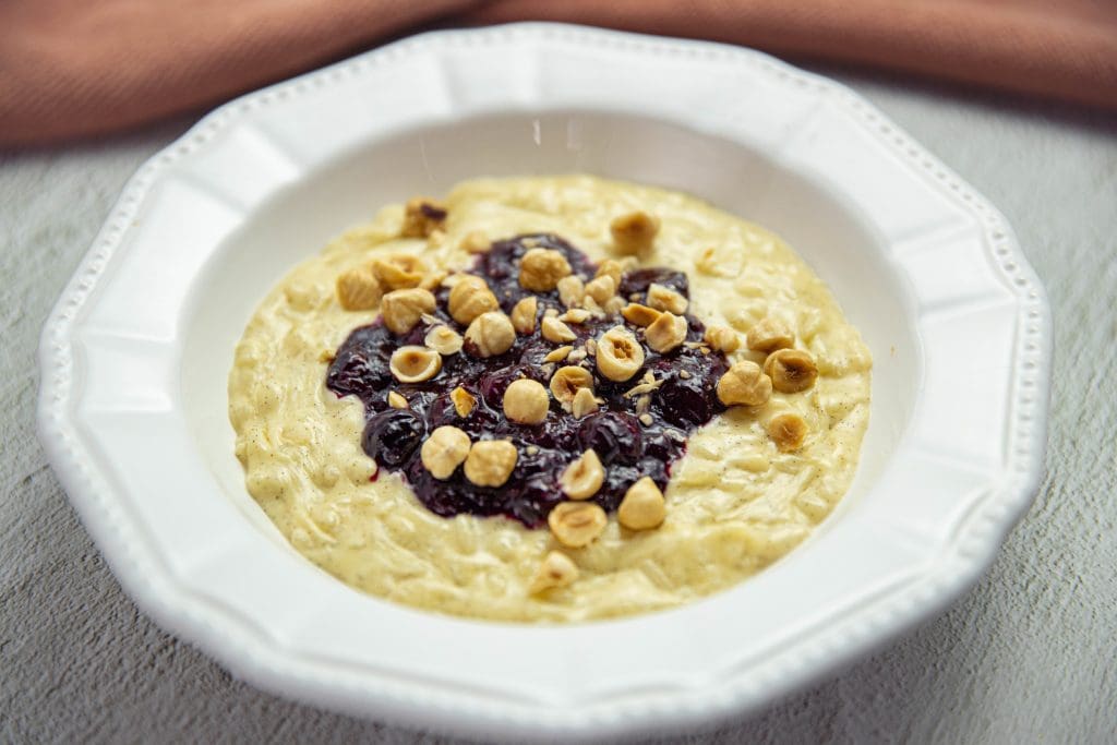 Warm Blueberry Rice Pudding - Driscolls