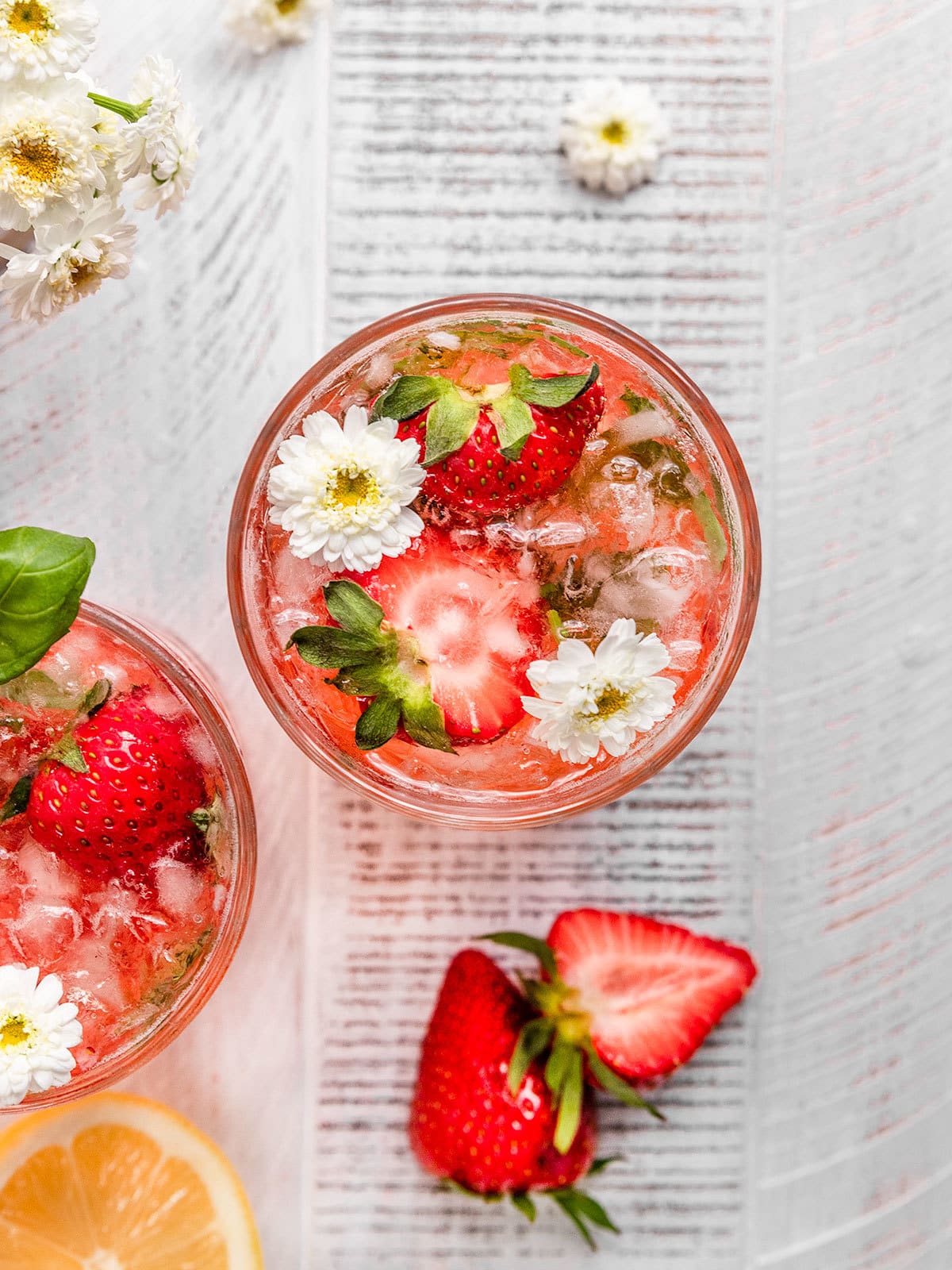 Strawberry, Basil & Gin - Driscolls