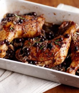 Blueberry & Balsamic Glazed Chicken