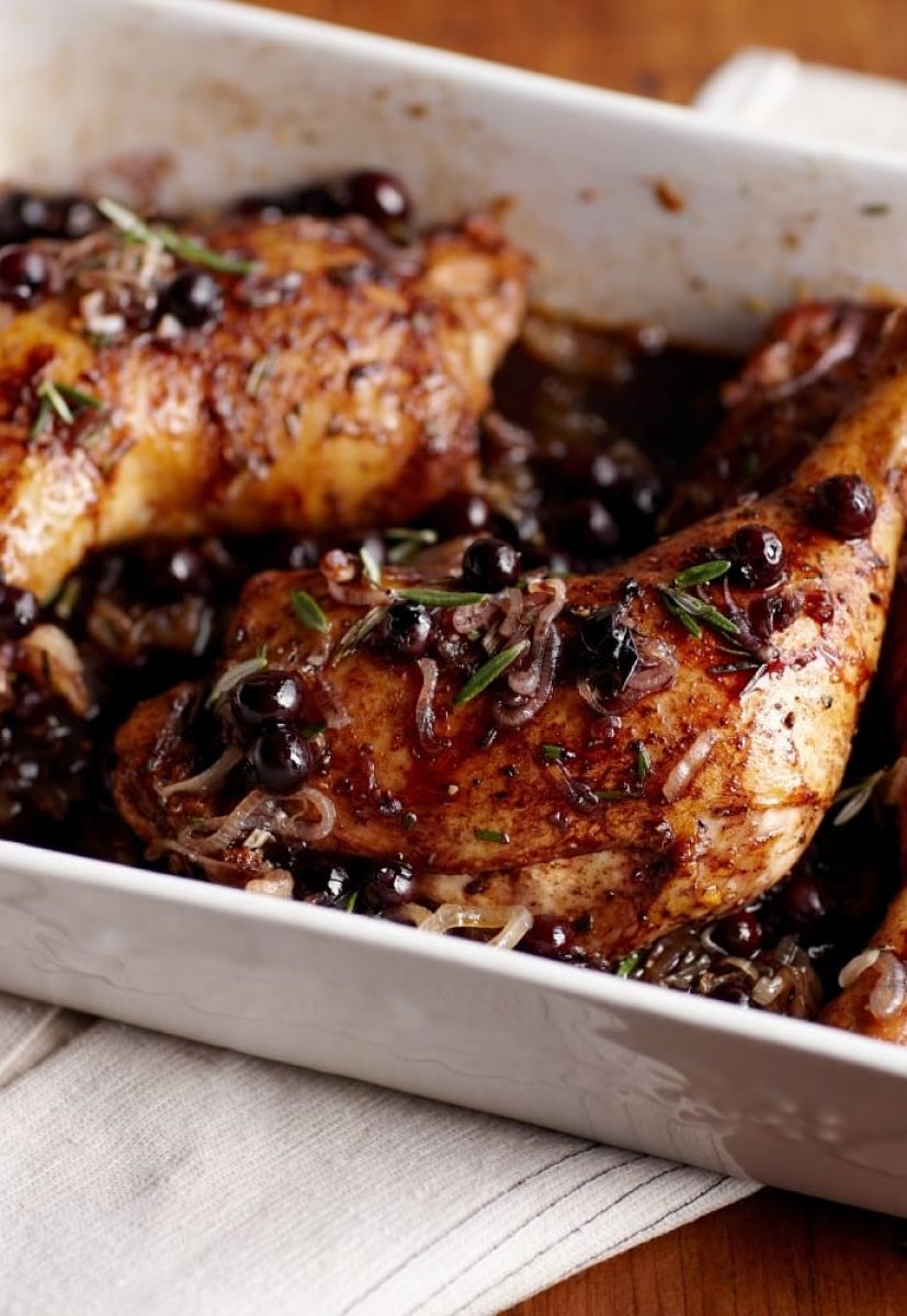 Blueberry & Balsamic Glazed Chicken
