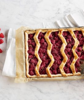 Raspberry Pecan Crumble