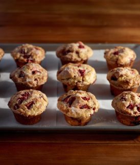 Strawberry Cinnamon Muffins