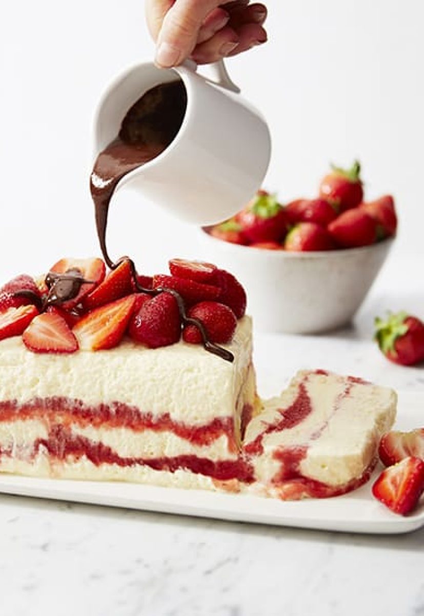 Strawberry Semifreddo
