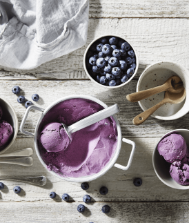 Blueberry Ice-cream