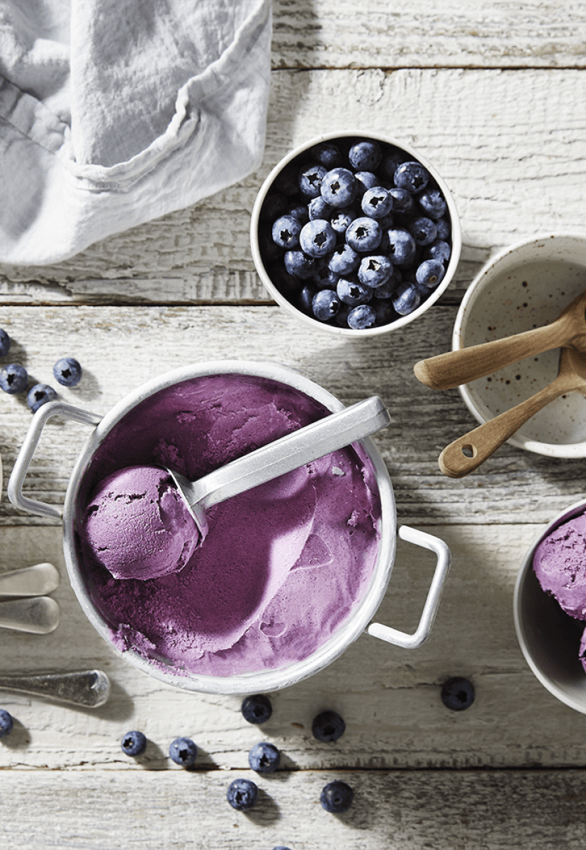 Blueberry Ice-cream