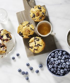 Egg Free Blueberry Muffins