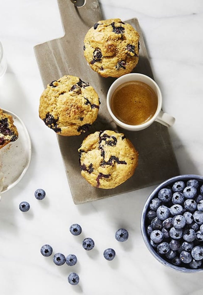 Egg Free Blueberry Muffins