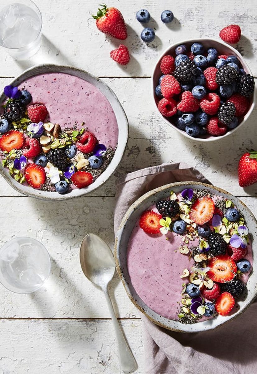 Mixed Berry Smoothie Bowl