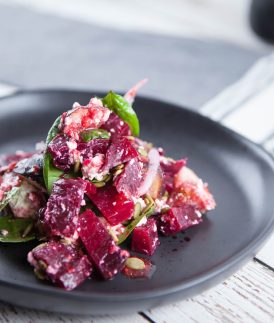 Beetroot and Raspberry Salad