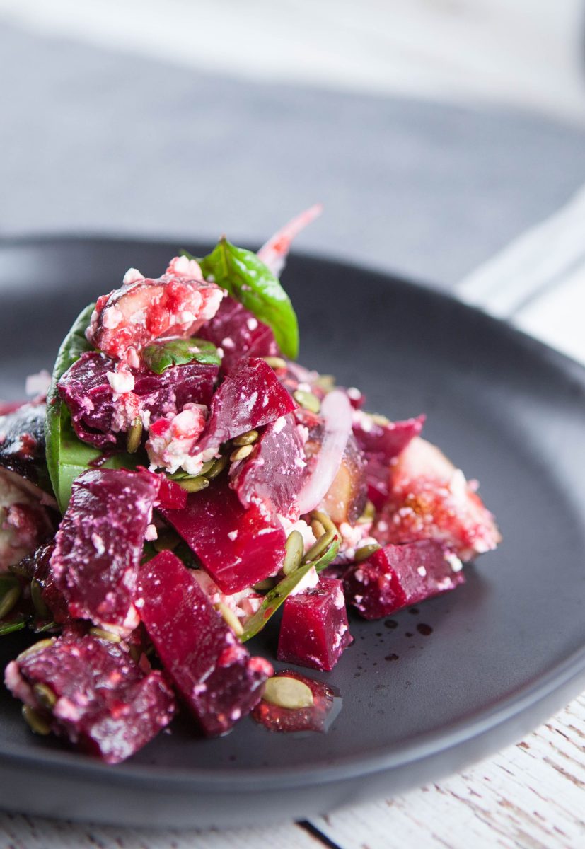 Beetroot and Raspberry Salad