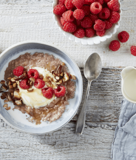Refreshing Raspberry Oats