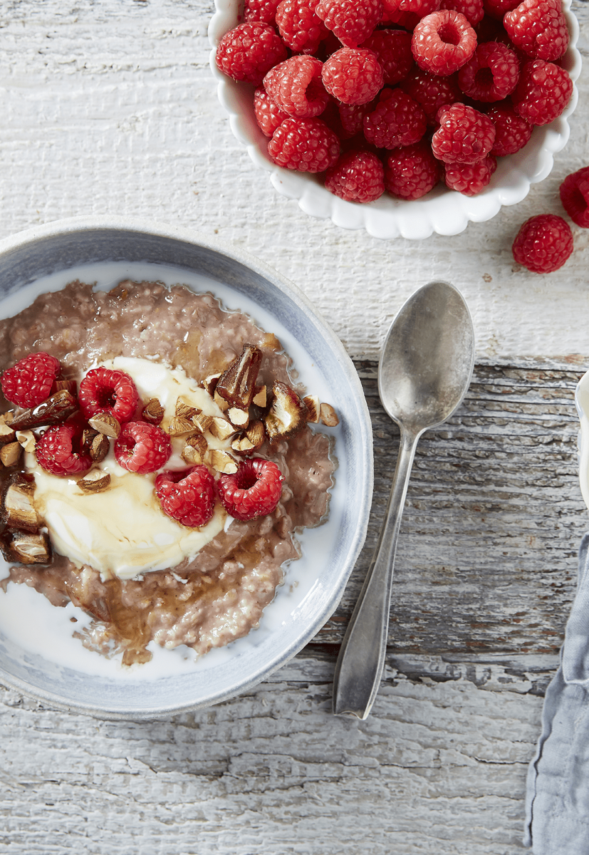Refreshing Raspberry Oats