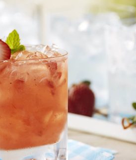 Ginger Strawberry Mojito