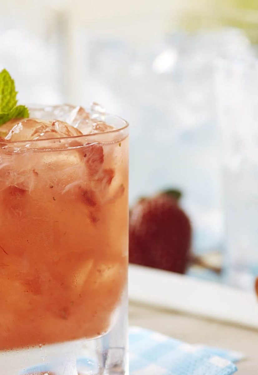 Ginger Strawberry Mojito