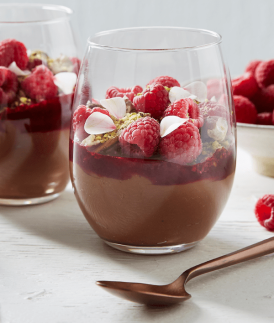 Raw Raspberry Chocolate Mousse