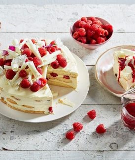 Raspberry & White Chocolate Tiramisu