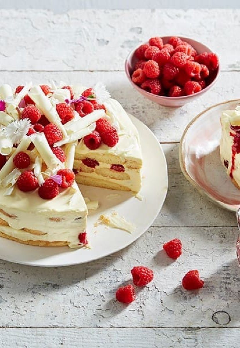 Raspberry & White Chocolate Tiramisu