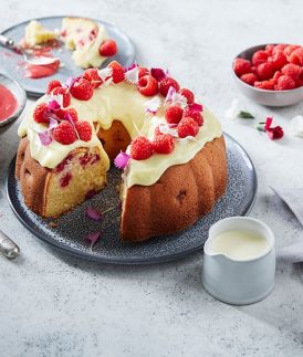 Raspberry Celebration Cake