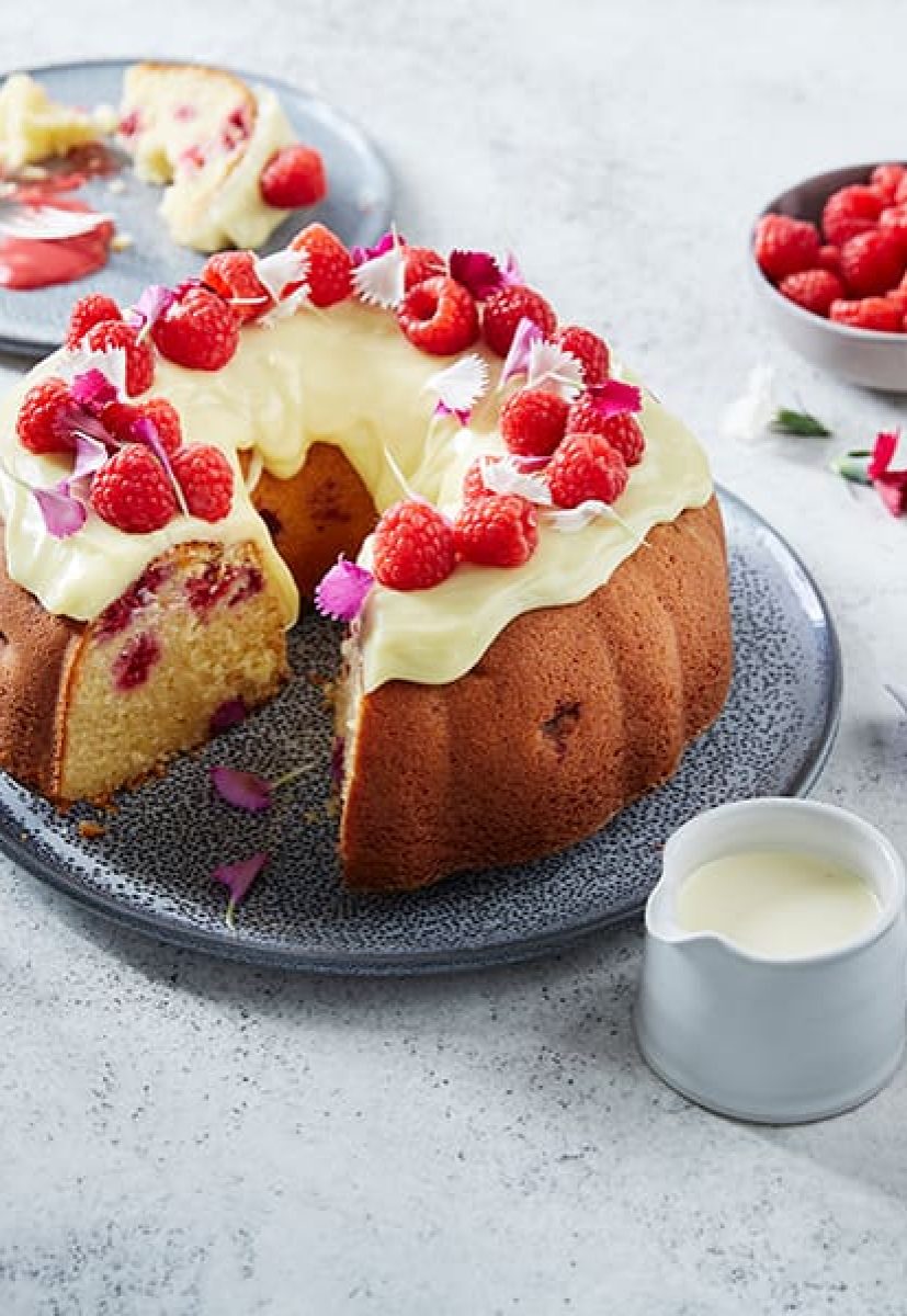 Raspberry Celebration Cake