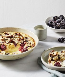 Blackberry Clafoutis
