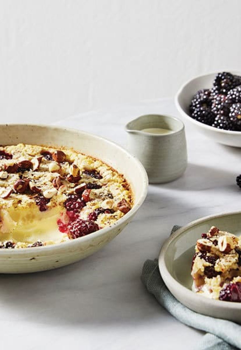 Blackberry Clafoutis