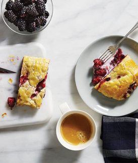 Blackberry Pear Strudel