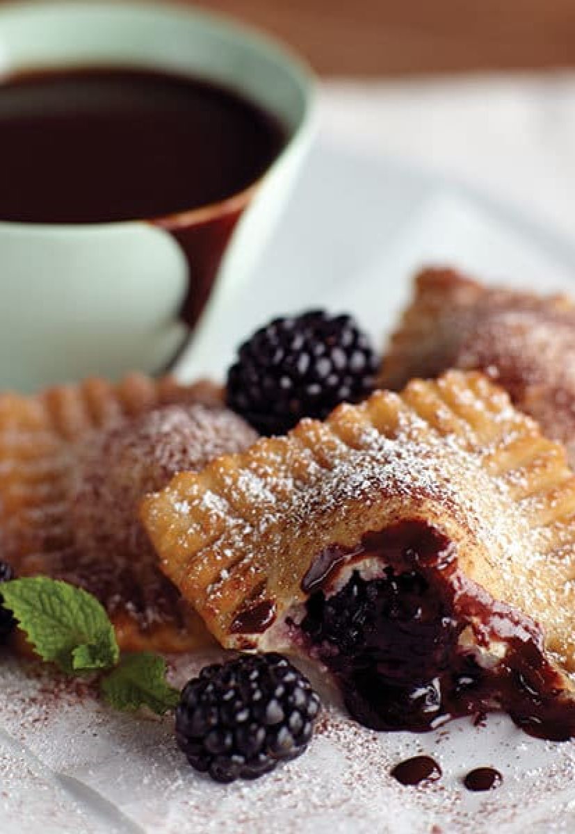 Blackberry Ravioli
