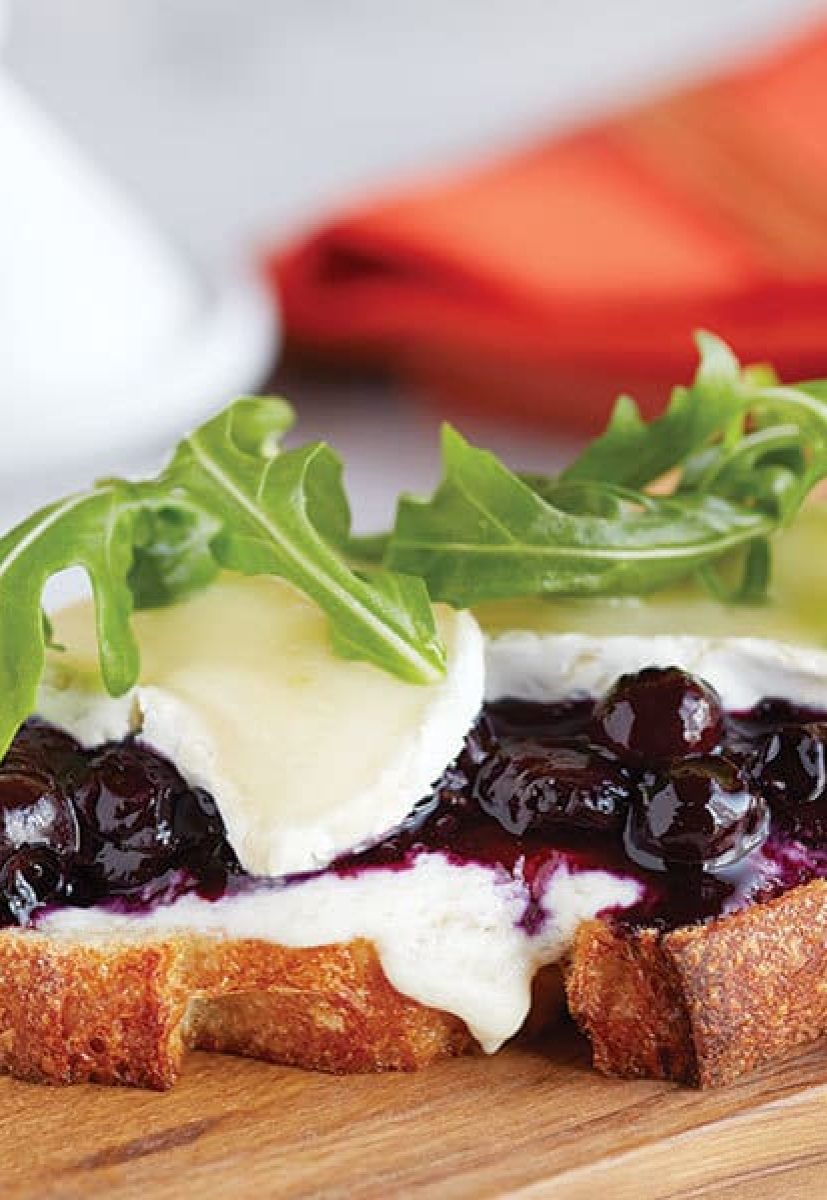 Blueberry & Brie Toastie