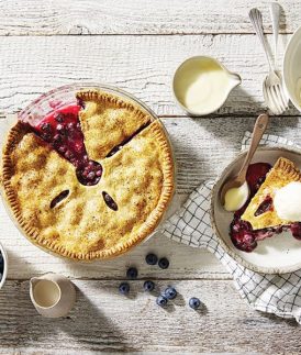 Double Crust Blueberry Pie