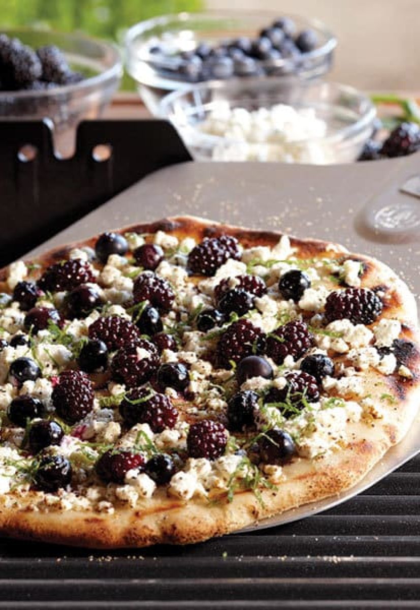 Savoury Berry Pizza