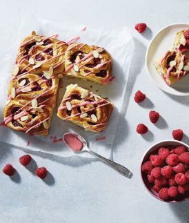 Raspberry Buns