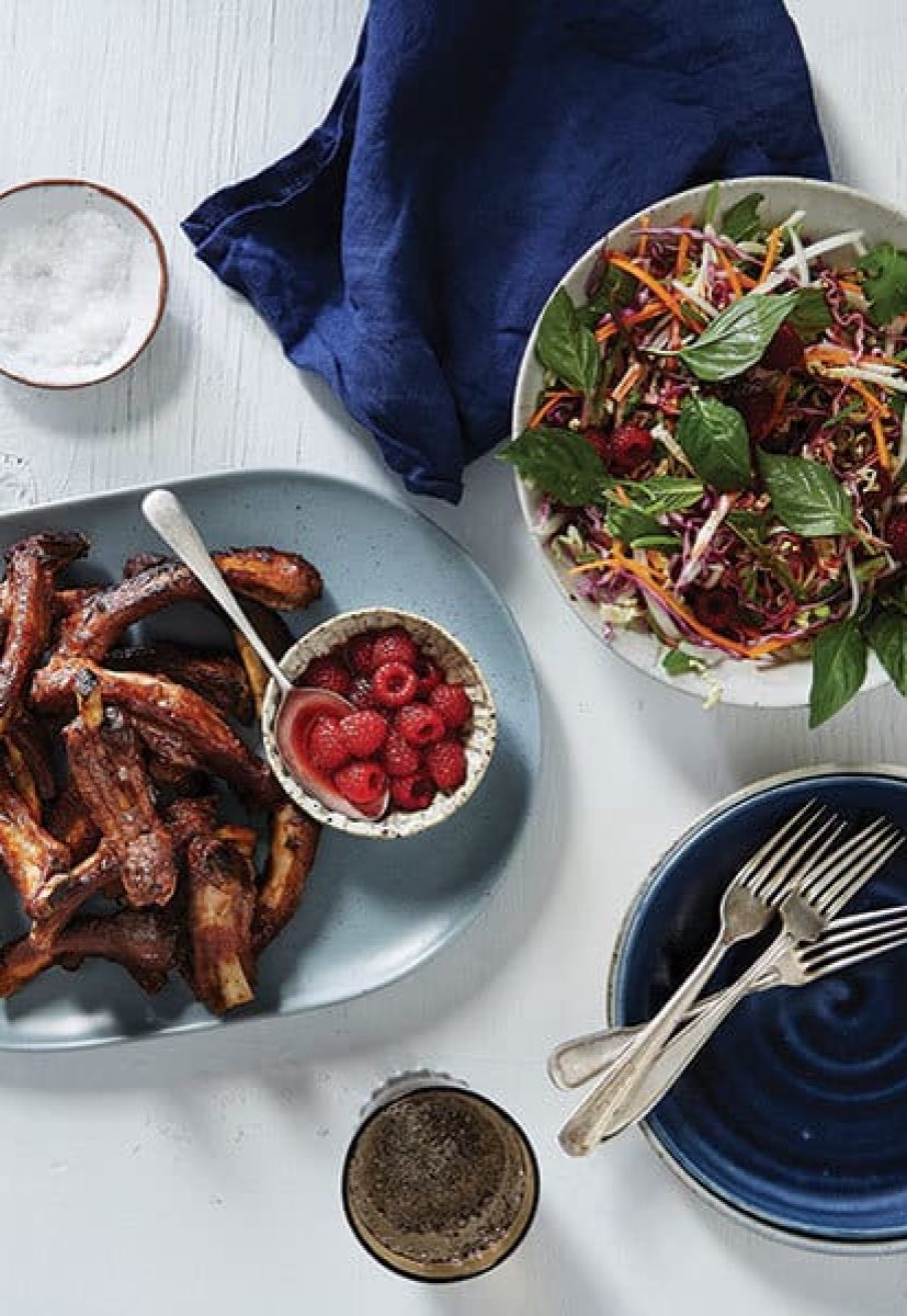 Raspberry Pork Ribs