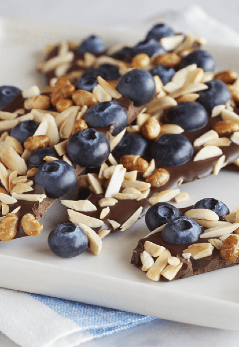 Choc-blueberry Bark