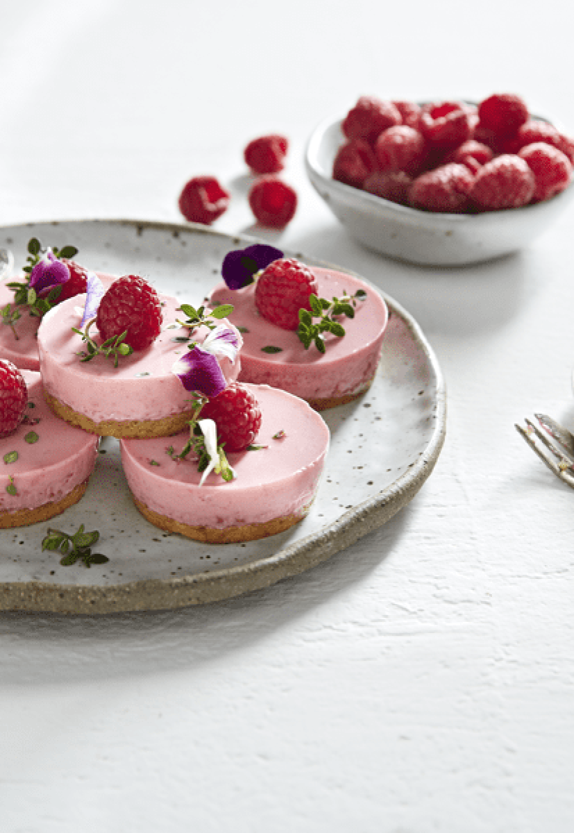Raspberry & Thyme Cups