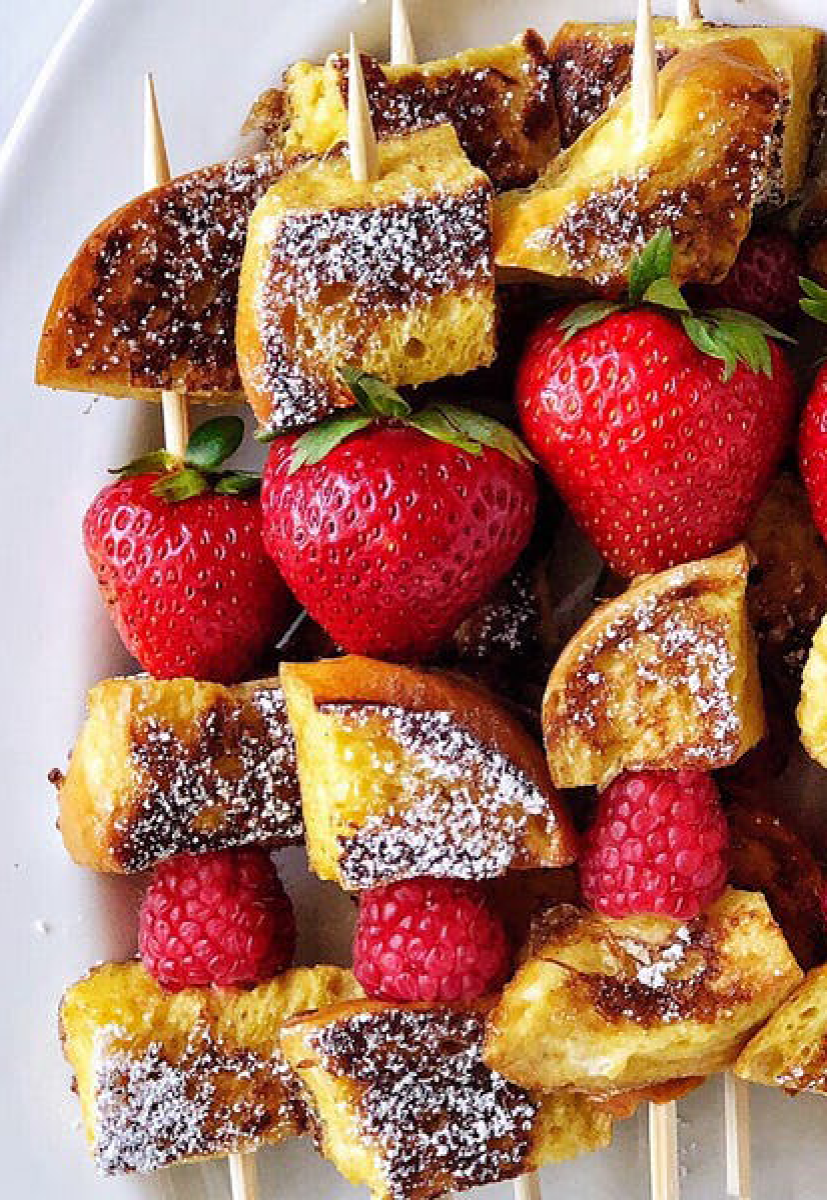 Berry French Toast Skewers