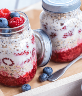 Berry Overnight Oats