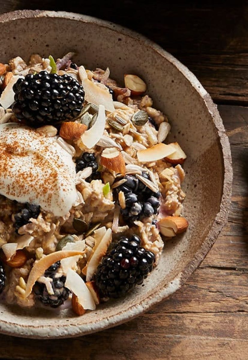 Blackberry Bircher Muesli