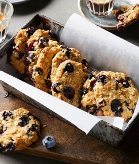 Blueberry Oat Cookies