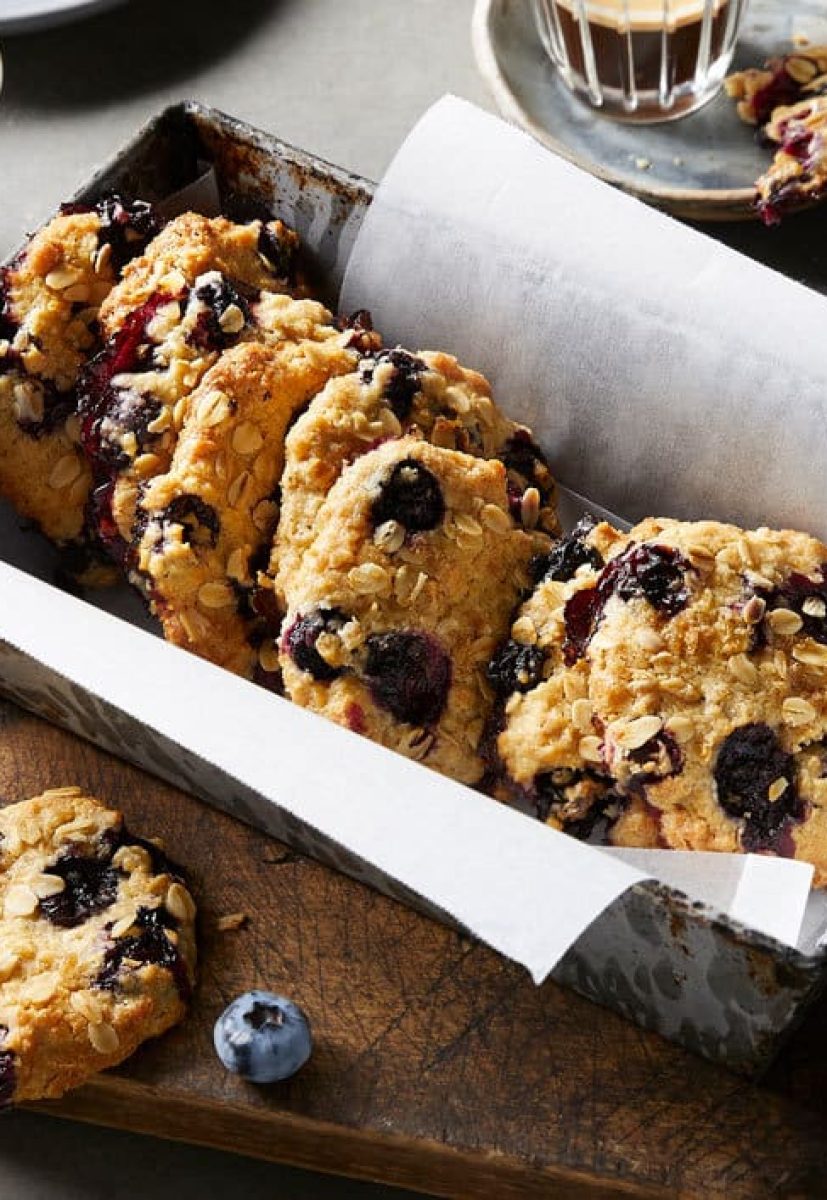 Blueberry Oat Cookies