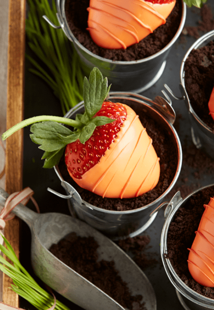Choc Strawberry Carrots
