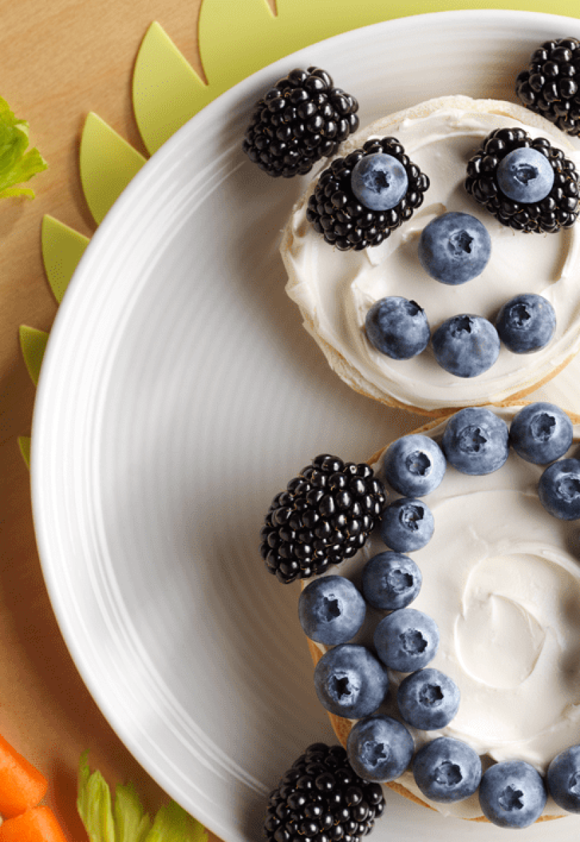 Panda Berry Bagel