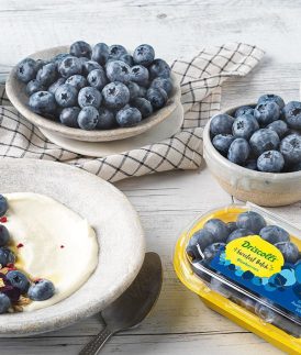 Blueberries and Yoghurt