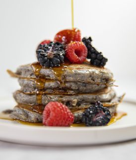 Healthy Breaky Berry Pancakes