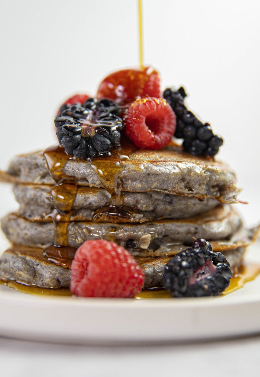 Healthy Breaky Berry Pancakes