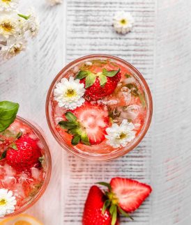 Strawberry, Basil & Gin