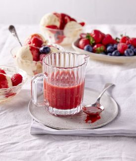 Easy Strawberry Coulis