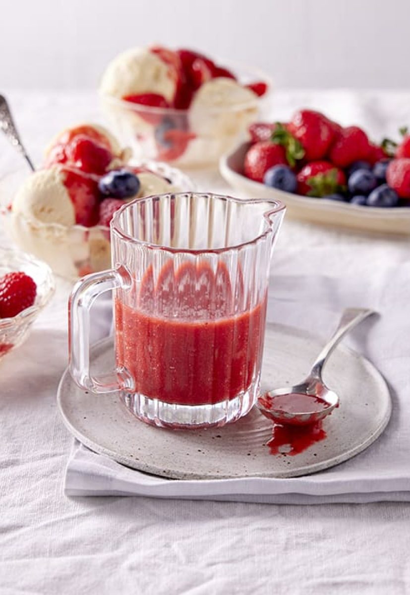 Easy Strawberry Coulis