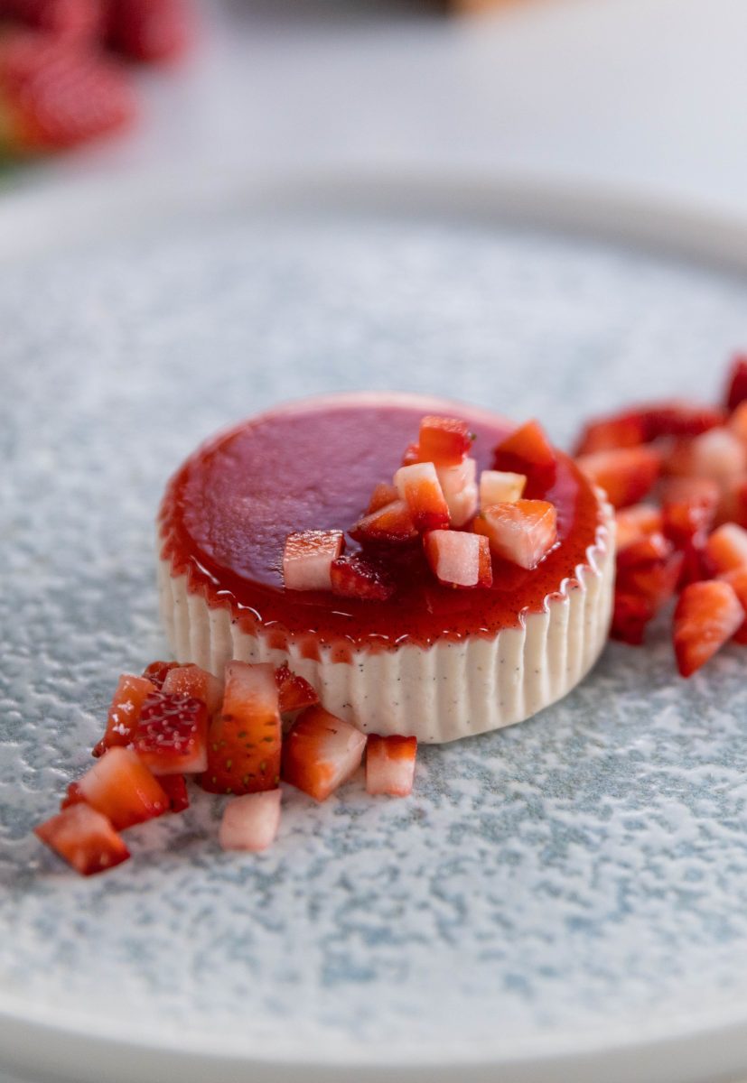 Strawberry and Cream Semifreddo